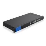 Linksys Lgs124eu Switch de red no administrado gigabit 24 puertos concentrador ethernet para el hogar y la lgs124uk