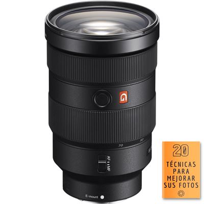 Sony Sel 24-70Mm F2.8 Gm + Pdf 20 Técnicas Para Mejorar Sus Fotos