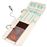 Colchoneta de masaje shiatsu con función de calor piedra jade + mando , Beige_1