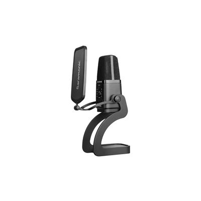 Micrófono De Condensador Multi Patrón Saramonic Xlr Y Usb Sr-mv7000