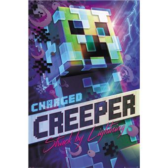  Poster  Minecraft Charged Creeper Merchandising Posters  