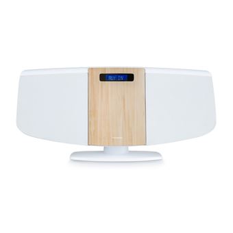 Minicadena Thomson Bluetooth 60 W con Radio CD/MP3/USB Blanca MIC401BT - 1