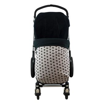 Saco universal Janabebé para silla de coche de abrigo polar Dark Sky