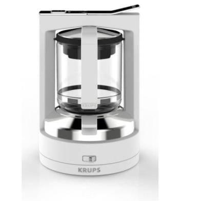 Cafetera De Filtro Krups Km4682 12 Tazas Blanco