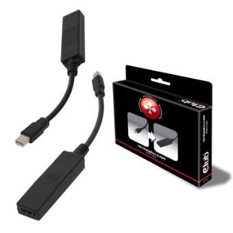 Adaptador CLUB3D Mini DisplayPort to HDMI Adapter Cable - 1
