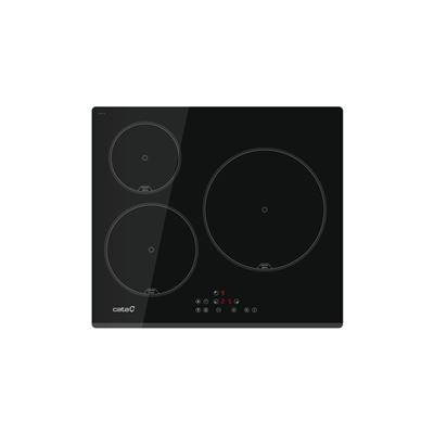 Cata Negro Placa De Inducción Ib6303e2bk 3 Zonas 60Cm