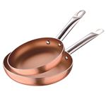 Juego Sartenes 20 24 cm San Ignacio Professional Chef Copper Plus Alum Prens