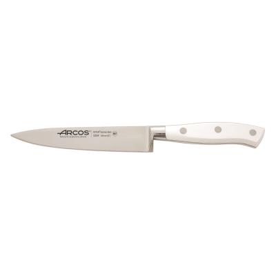 Cuchillo Cocinero Arcos Riviera Blanc 233424 De Acero Nitrum, Con Mango De Polioximetileno Y Hoja De 15 Cm En Estuche