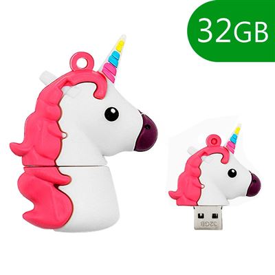 Pen Drive USB x32 GB Silicona Unicornio