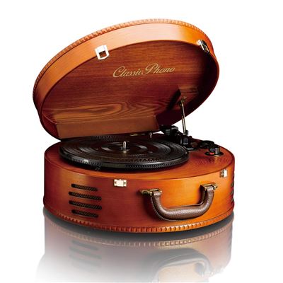 Classic Phono Tt-34 Retro Usb Record Player