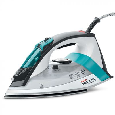 Plancha De Vapor Polti Quick & Comfort Qc110 Suela Acero Inoxidable Blanco