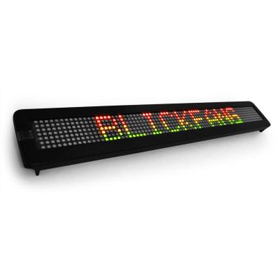 Cartel LED dinámicO anuncios. 560 LEDs, 67 cm. Multicol