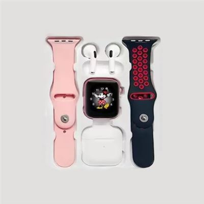 Pack Smartwatch T55 Pro Max Rosa