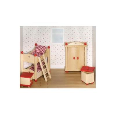 Goki Mueble Para casa de muñecas flexibles habitación infantil