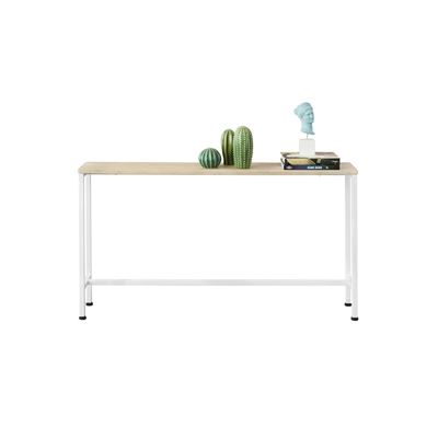 Mesa SoBuy FSB19-Z MDF Hierro Blanco