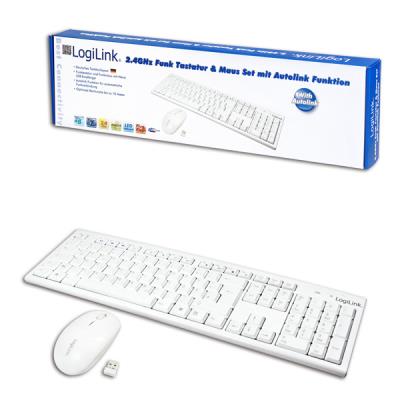 Teclado LogiLink Keyboard Mouse Combo wireless