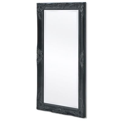 Rogal Home&Deco Negro Espejo De Pared Estilo Barroco 100X50 Cm - Imagen 2