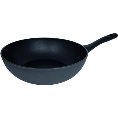 Wok Antiadherente Arcos Kaula Negro 28 Cm