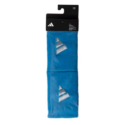 Muñequeras Adidas L Azul/gris X2