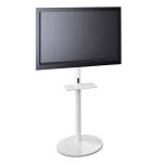 Itb Om0293b Soporte de pie para pantalla plana color blanco fixed flat panel floor stand 813 cm 32 127 50 40 kg 200