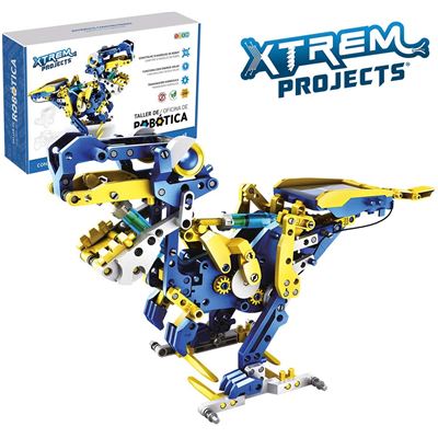 Xtrem Bots - Taller De Robótica Educativa, Juguetes Robotica para Niños 8 Años O Más, Robot Solar, Juegos Educativos, Construccion De Robots, Juguete Educativo 12 en 1