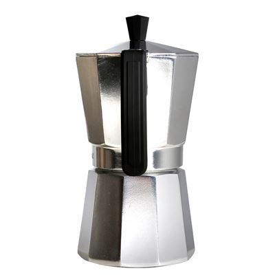 Cafetera Italiana Aluminio 1 Tazas Café, Junta Silicona, Válvula Seguridad,  Apta todas Cocinas Wecook Paola Plata - Expresso y cafeteras - Los mejores  precios | Fnac