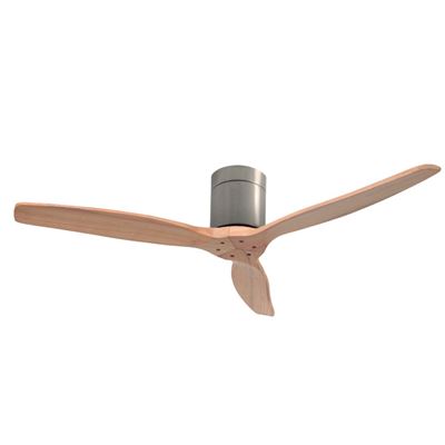 Ventilador De Techo Gsc Mucari Con Mando Ø132 3 Aspas Dc Níquel