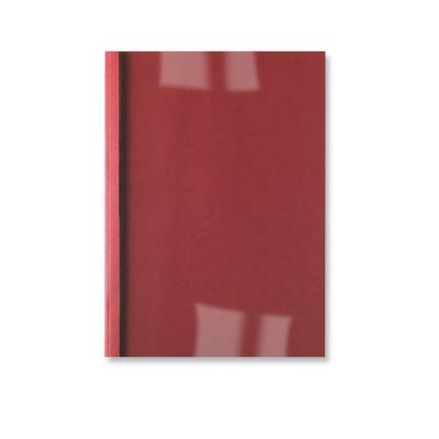 Kensington Carpetas térmicas LeatherGrain 1,5 mm rojo (100) - Protege documentos / Cubiertas
