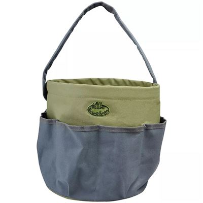 Fallen Fruits Gt89 bolsa redonda para herramientas color gris esschert design