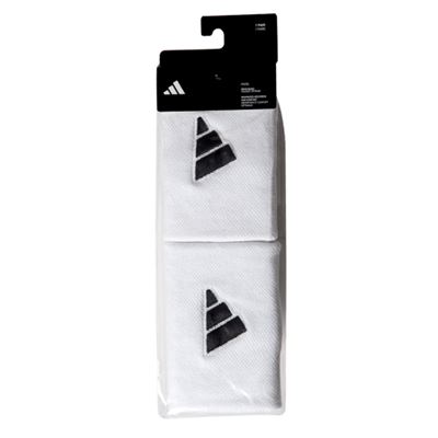 Muñequeras Adidas L Blanco/negro X2 Ale Galan