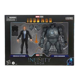 Figura Obadiah Stane & Iron Monger Iron Man Marvel The Infinity Saga - 1