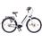 Bicicleta eléctrica Unisex de Trekking NCM Milano MAX 28" 250W Blanco_0
