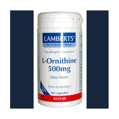 Ornitina Hcl 500mg 60cap