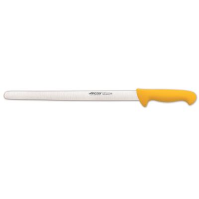 Cuchillo De Fiambre Arcos Colour De Acero Inoxidable Y Mango Ergonómico - Amarillo