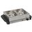 Calientaplatos para bufé vidaXL de acero inoxidable 200 W 2x1,5 L_2