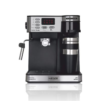 Cafetera Espresso Haeger MULTI COFFEE Café espresso y café por goteo