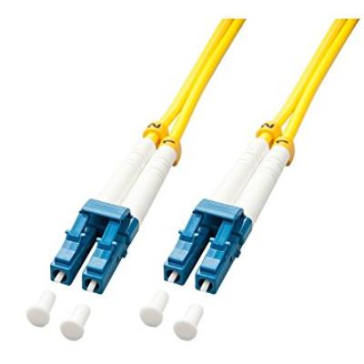 Lindy Amarillo 3.0M Os2 Lc Duplex 3M Lc Lc - Cables De Fibra Óptica