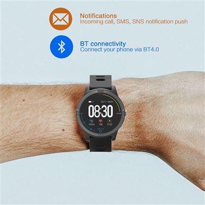 Smartwatch Prixton SWB28 electrocardiograma ECG negro - Smartwatch - Los  mejores precios | Fnac