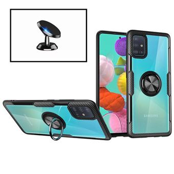 Kit Soporte Magnético Coche + Funda case 3X1 Clear Armor Samsung S9 - 1