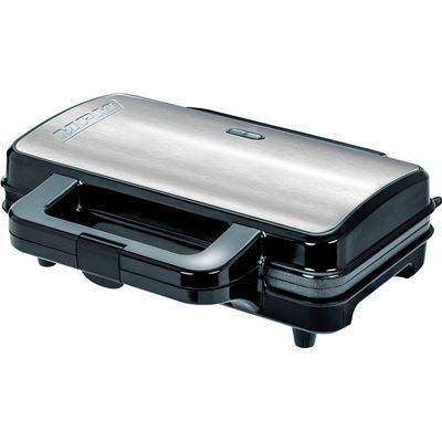 Gofrera Profesional Mpm Mgo-20m Para 2 Gofres Belgas Gruesos, Placas Antiadherente, 1000w