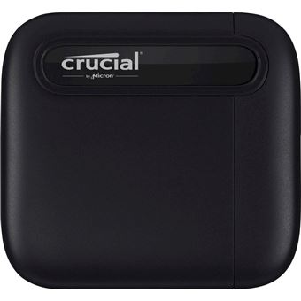 Disco Duro SSD Crucial X6 1 TB USB 3.2 Gen 2 - SSD externo Negro - 1