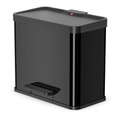 Cubo con pedal Oko T Plus tamaño L 3x9 Negro 0633-260