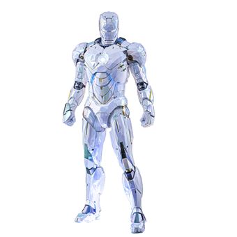 Figura Hot Toys MMS830D76 - Marvel Comics - Iron Man 2 - Iron Man Mark IV Sub Zero Fractal Armor - 1