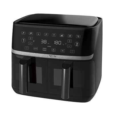 Freidora De Aire Duo 2 X 5.5l Panel Táctil 8 Programaciones 3400w