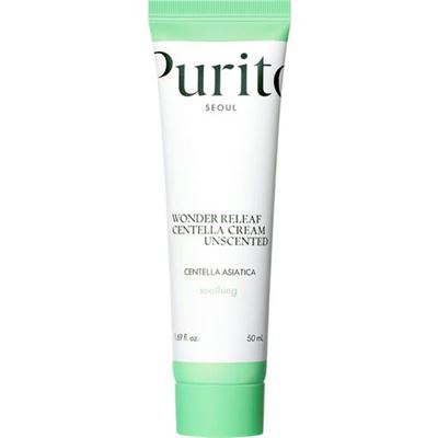 Crema Hidratante Facial Purito Wonder Releaf Centella Cream Unscented - 50ml