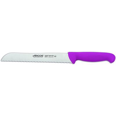 Cuchillo Panero Arcos 2900 Fucsia Hoja 200 Mm