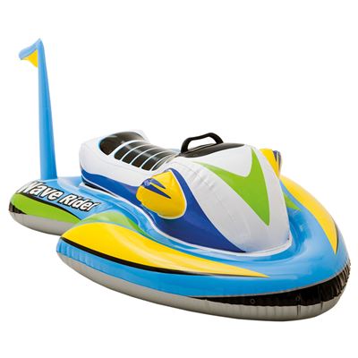 Moto Acuática Hinchable Intex Para Niños - 117x77 Cm
