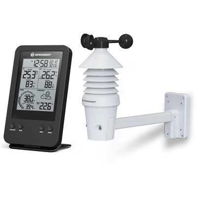 Anemómetro Profesional Bresser 3 En 1 Incl. Pantalla Inalámbrica