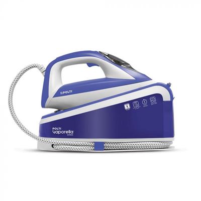 Plancha Generadora De Vapor Polti Vaporella Express Ve30.30 Presión Max. Bomba 8 Bar Azul