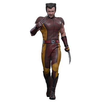 Figura Hot Toys Mms831 - Marvel Comics - Deadpool & Wolverine - Wolverine Classic Brown & Tan